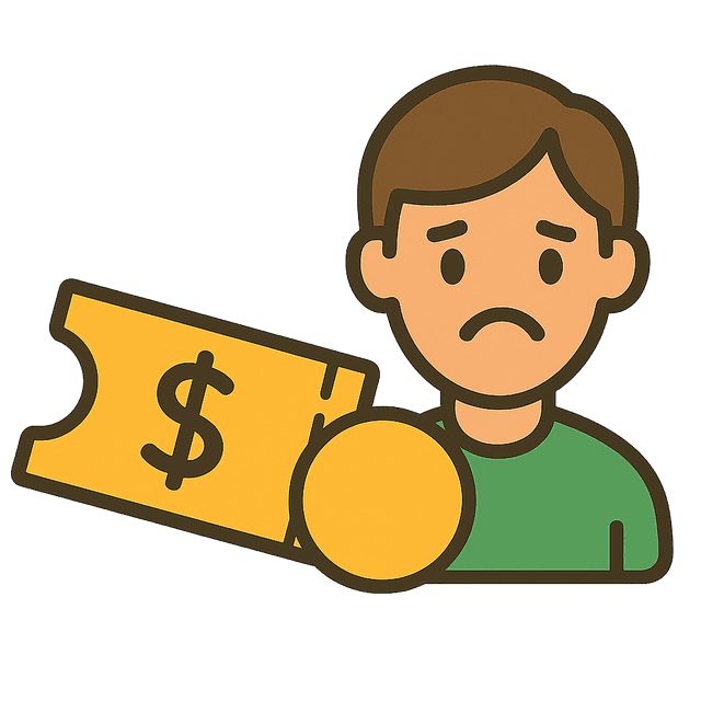 Taxa para levar alguém que não foi convidado